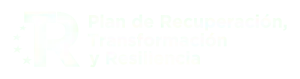logo del plan de recuperación, transformación y resiliencia